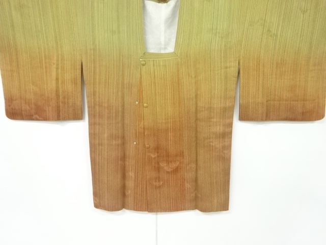 リサイクル　縞模様道行コート